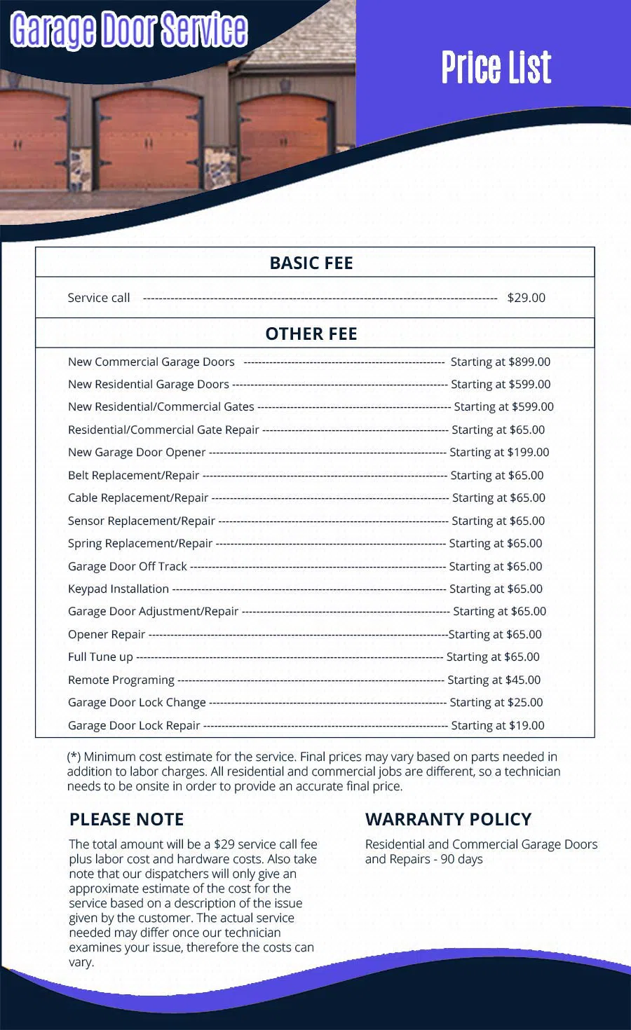 Neighborhood Garage Door Service Pflugerville, TX 512-643-6895